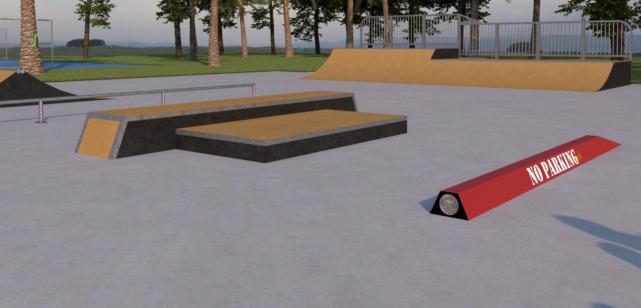 Image of a skatepark 