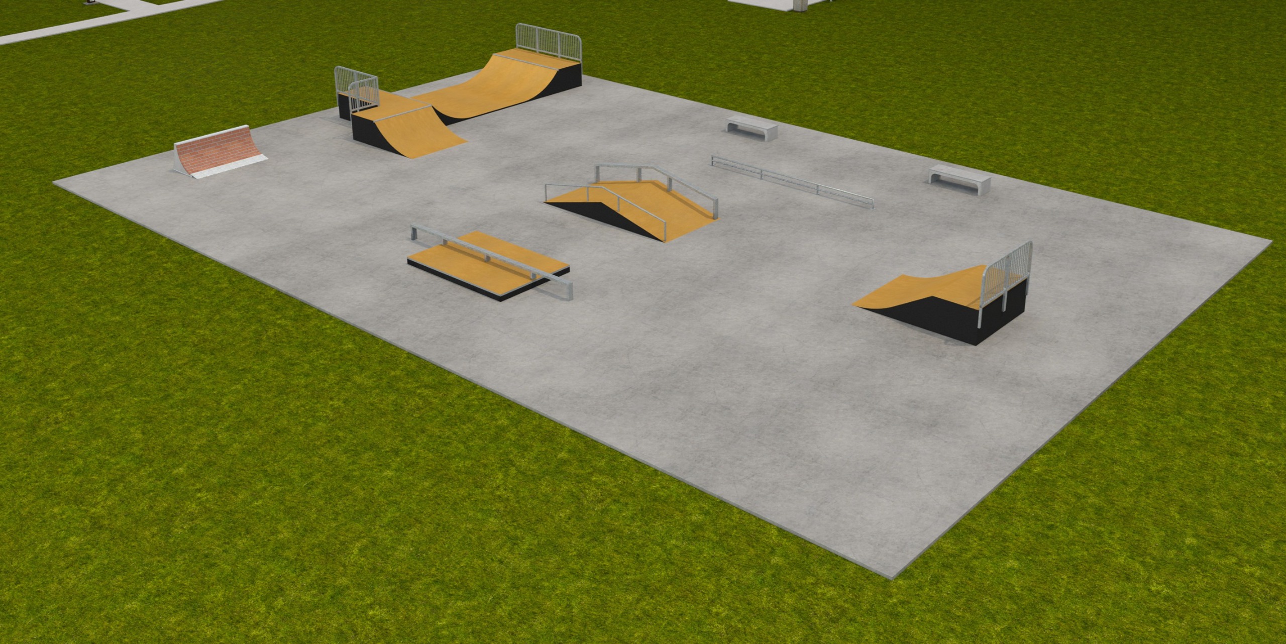 Image of a skatepark 
