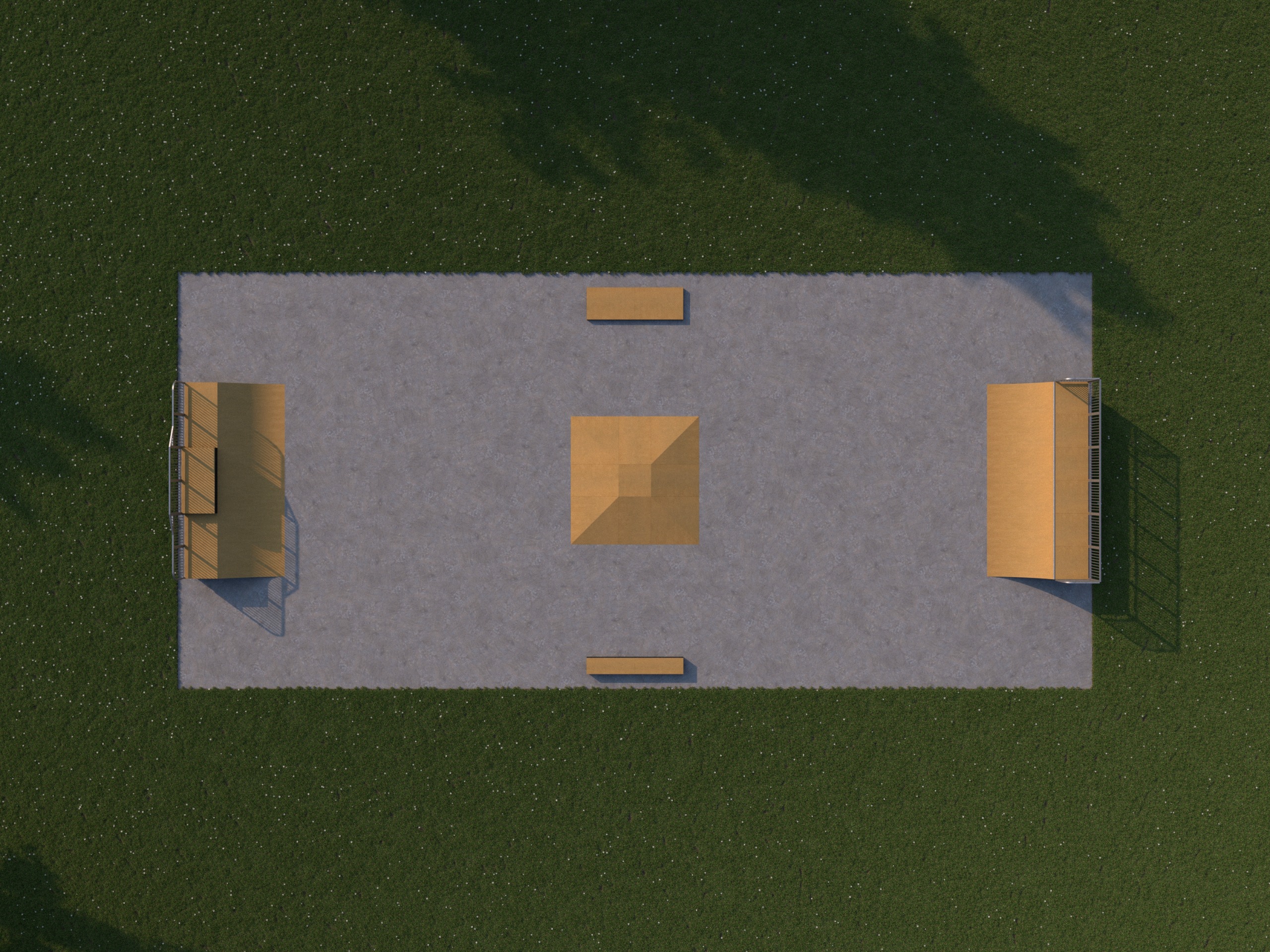 Image of a skatepark 