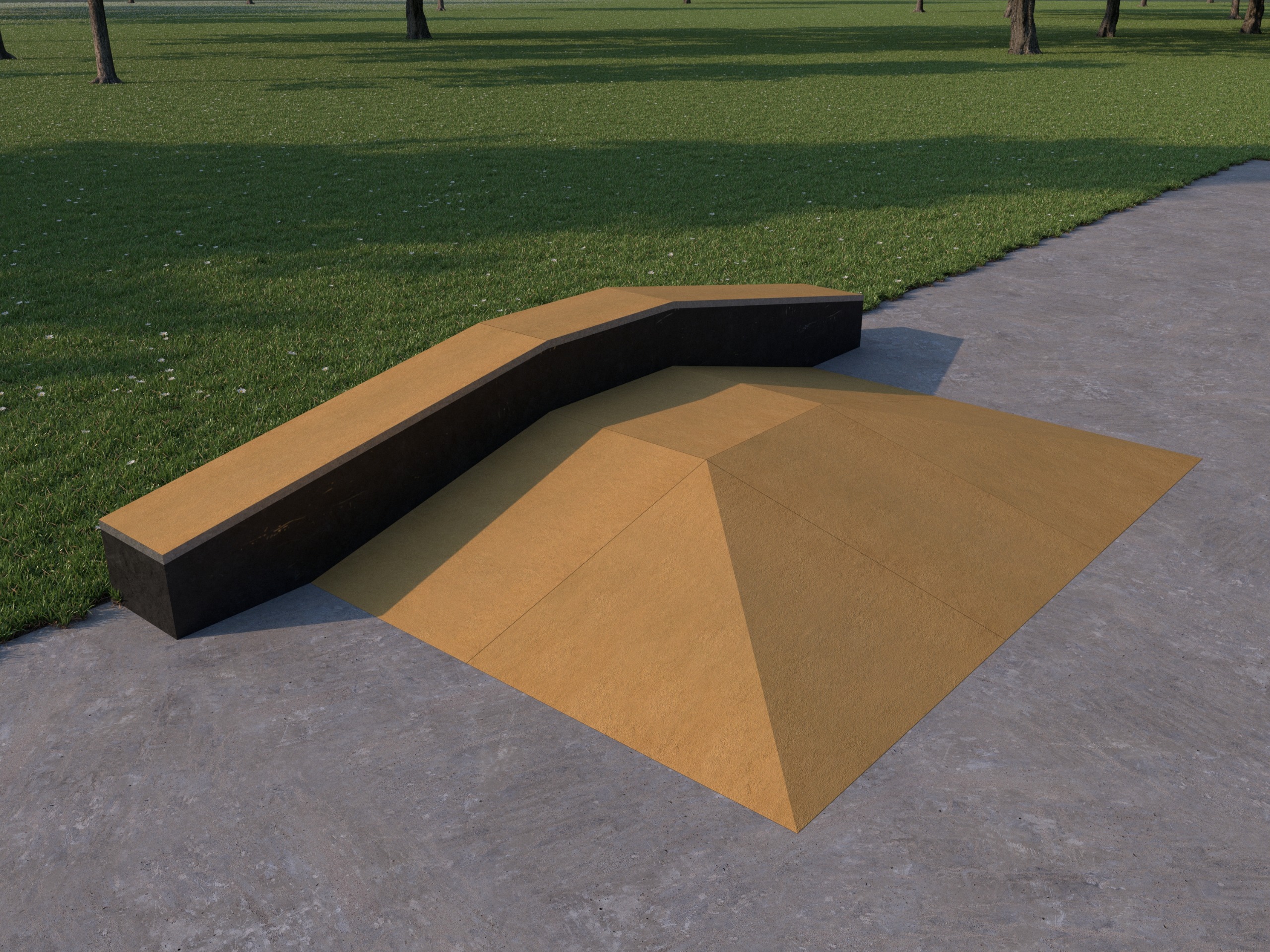 Image of a skatepark 