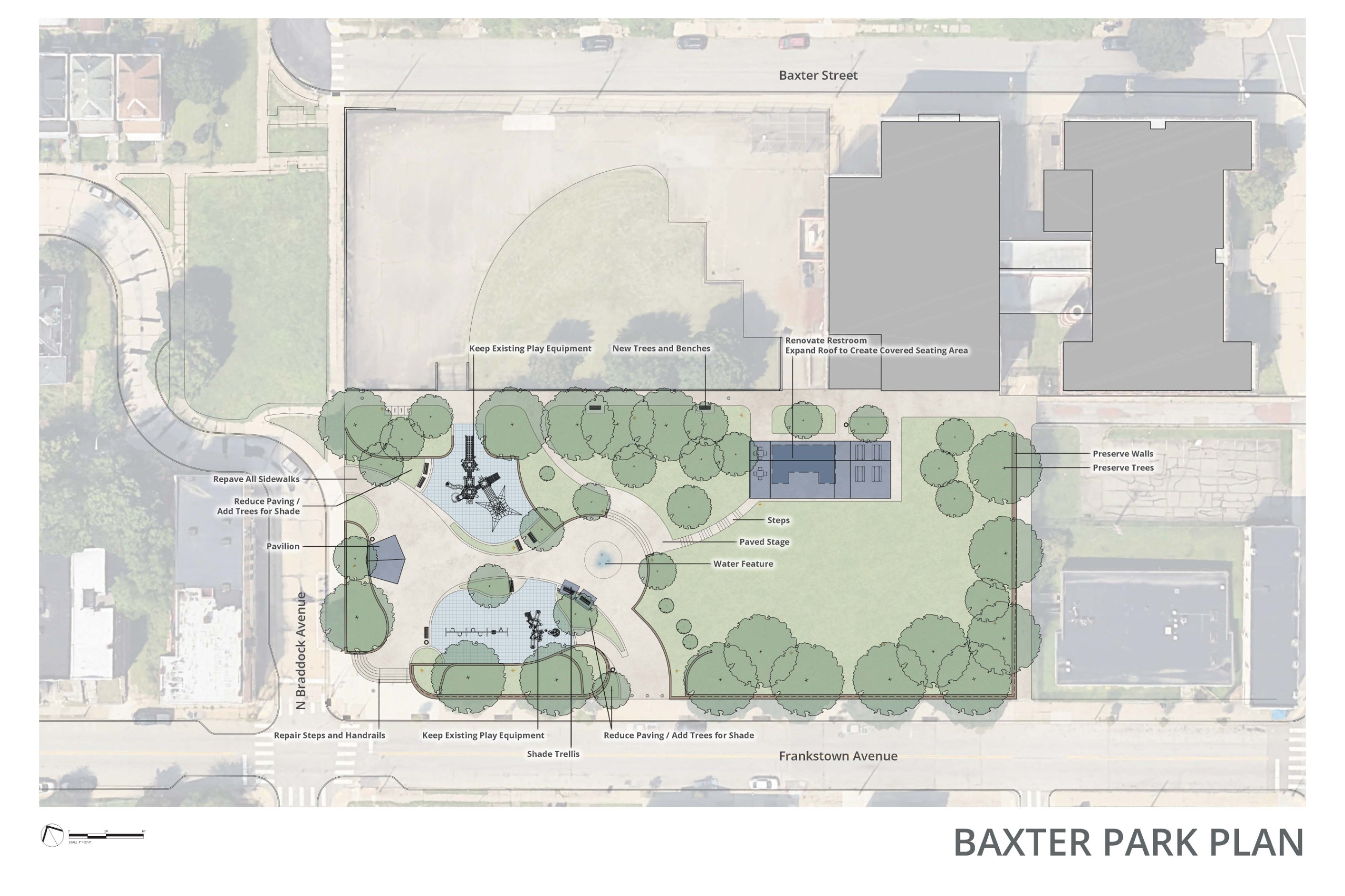 Updated Baxter Park Plan