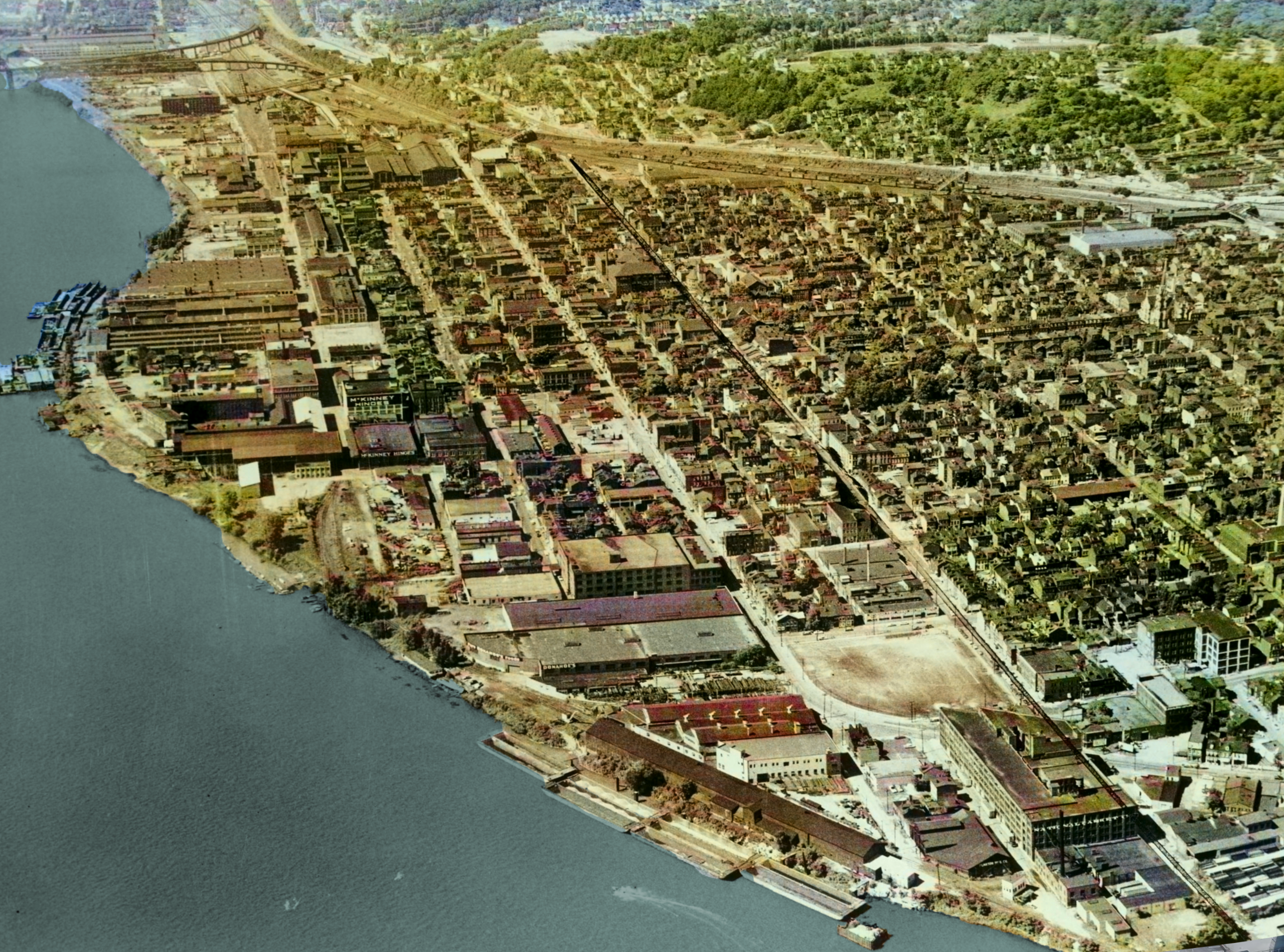 Manchester before development of SR-65