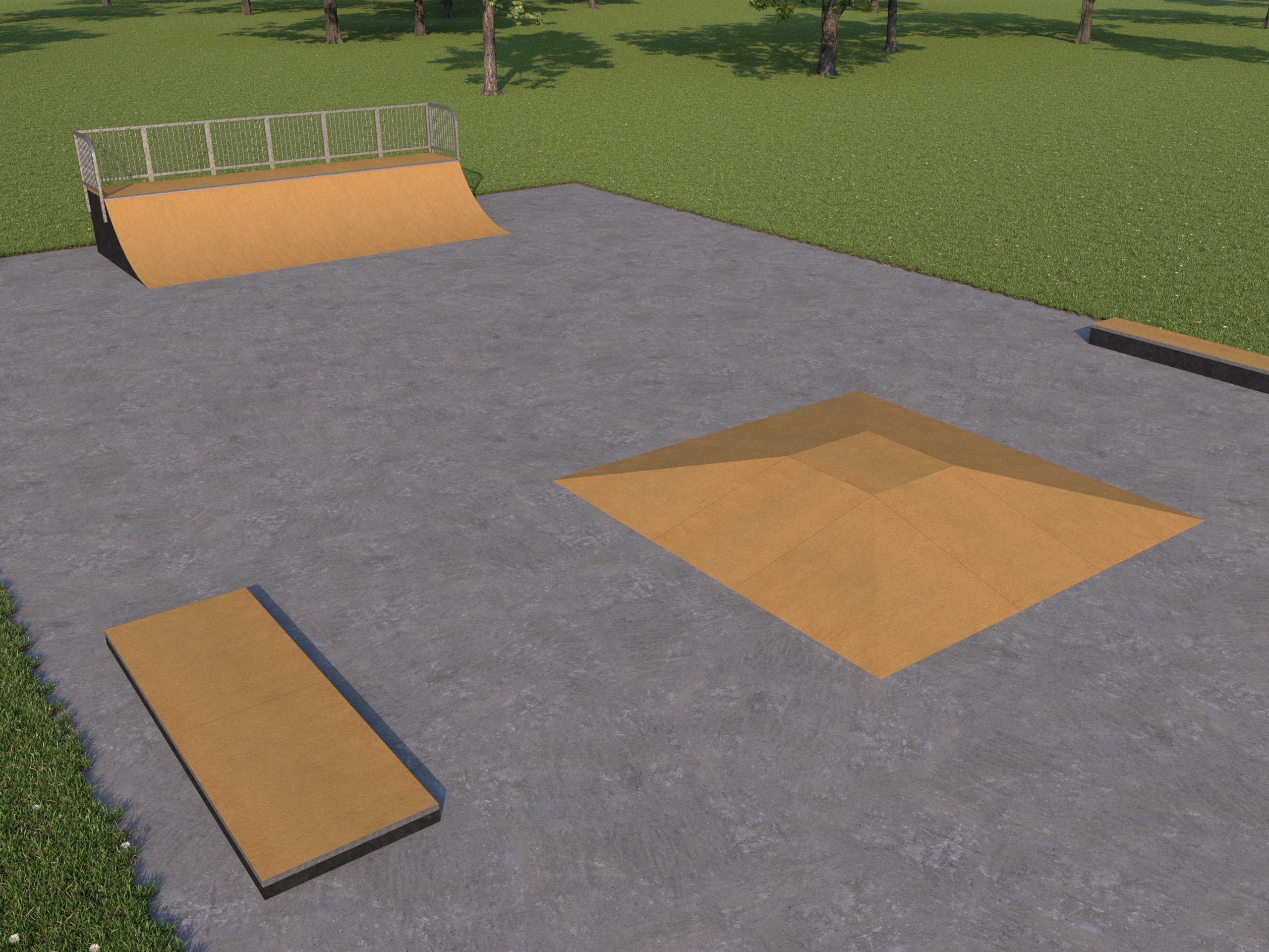 Image of a skatepark 
