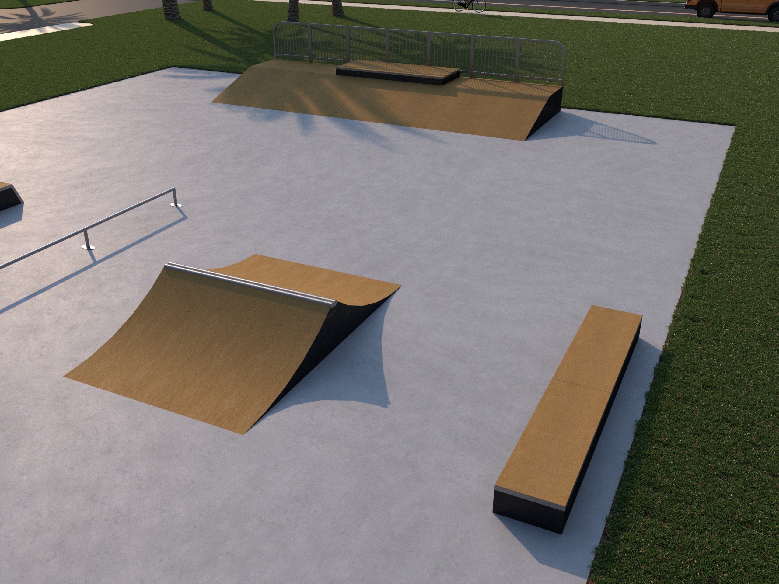 Image of a skatepark 