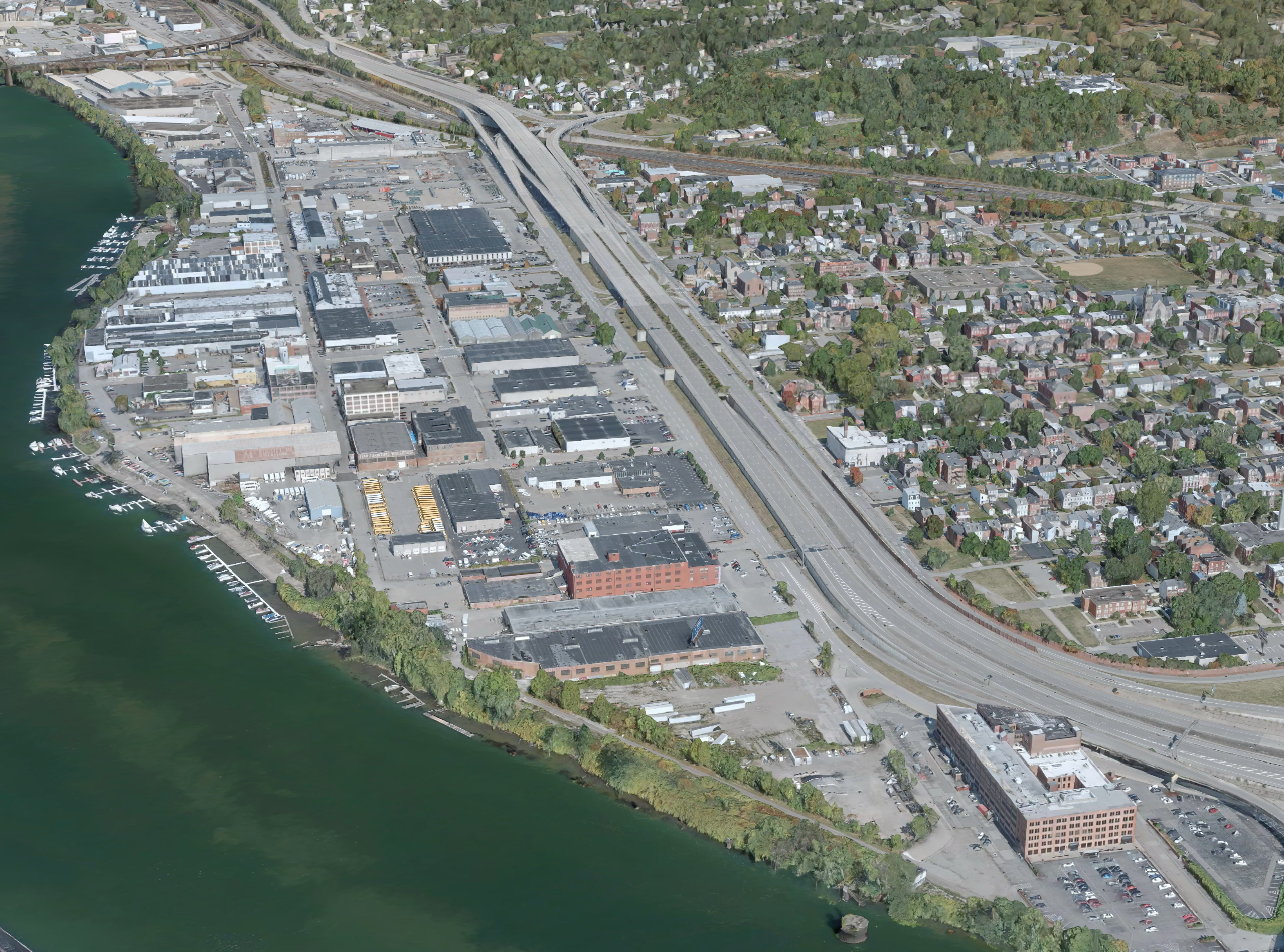 Manchester after the development of SR-65